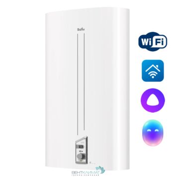 Электрический накопительный водонагреватель Ballu BWH/S 100 Smart WiFi DRY+ - Устройство для подогрева воды с функцией накопления и возможностью управления через WiFi, производителя Ballu.