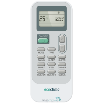 Настенная сплит-система Ecoclima ECW-HE09/AA-4R2 + EC-HE09/A-4R2, белый-1