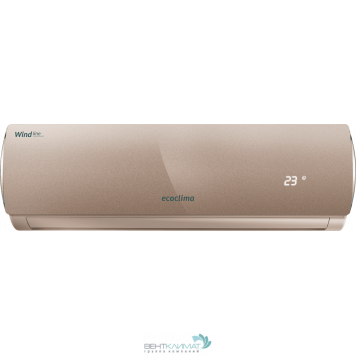 Настенная сплит-система Ecoclima ECW/I-09QCB + EC/I-09QC, золотистый